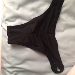 Victoria Secret Black Bikini Bottoms